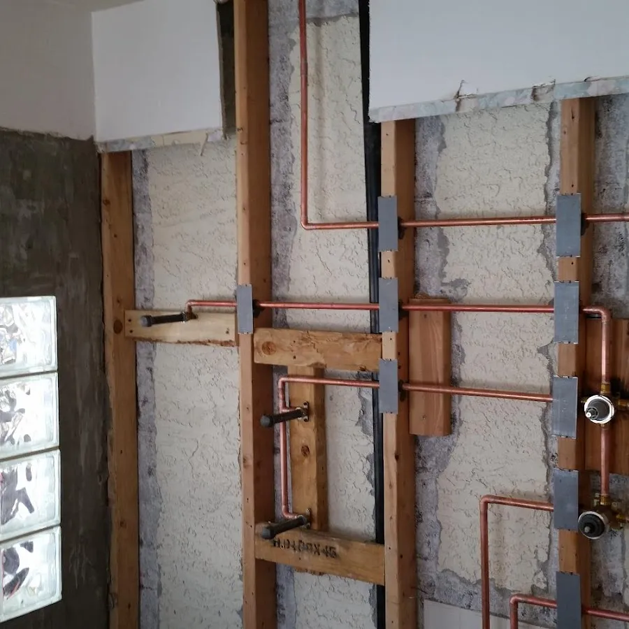 Copper pipe installation for Burst Pipe Repair in Texas